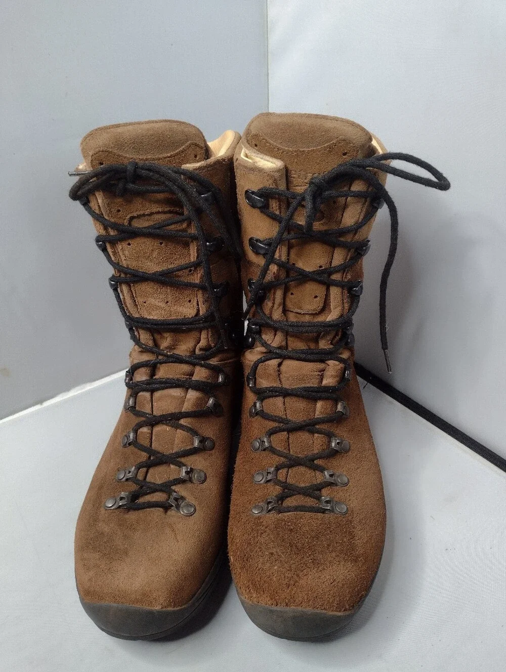 Kenetrek Men's Wildland Fire Boot Tan Size 11 M Lace Suede Italy